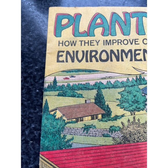 Vtg Plants How They Improve Our Environment 1971 Comic Books A Better Environmen - Picture 3 of 10